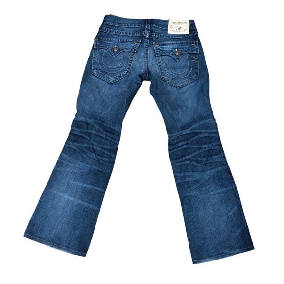 Vintage True Religion Jeans Size 32 BILLY Blue - Picture 4 of 5